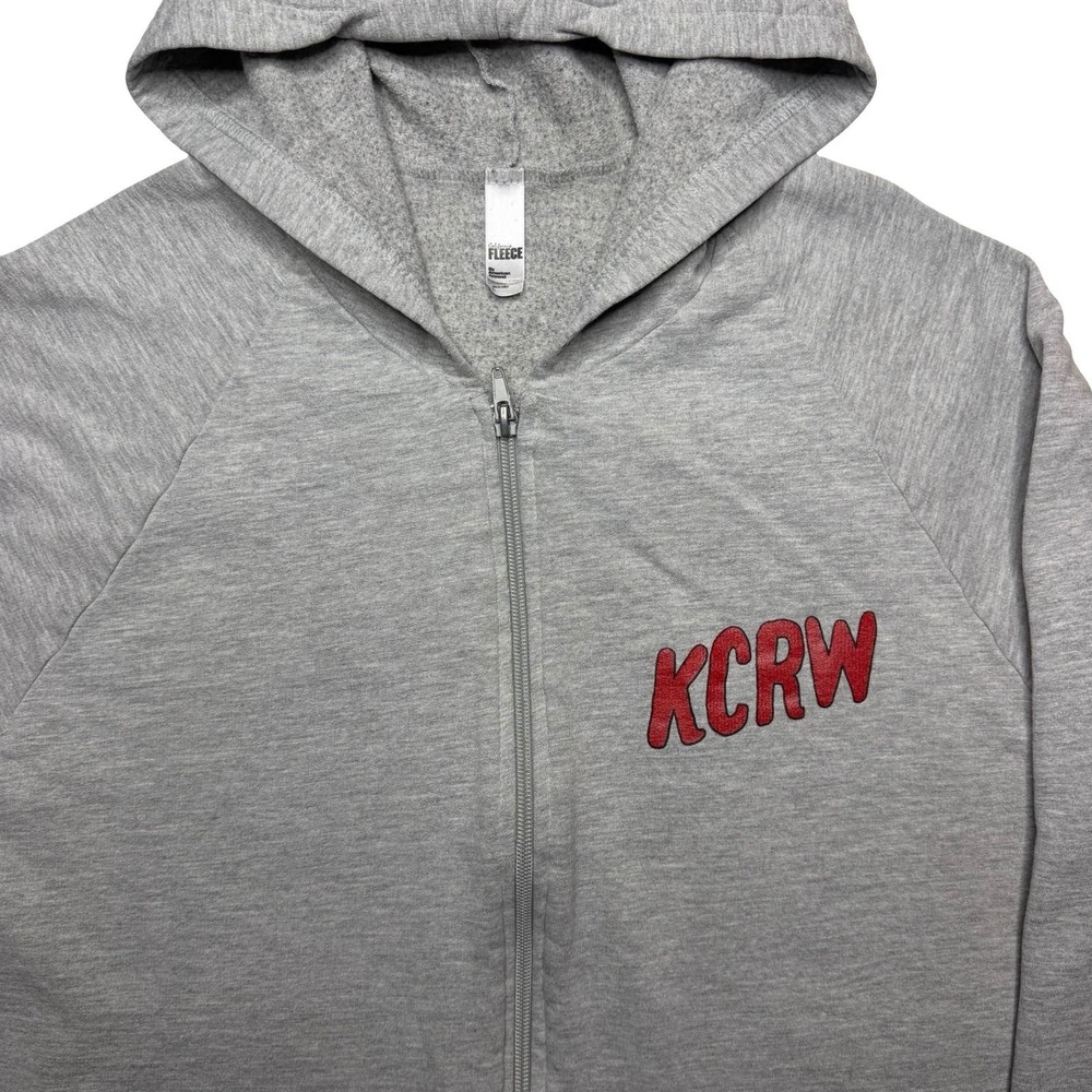 KCRW radio zip up jacket hoody‎ - Picture 4 of 5